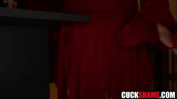 Wife Takes Big Black Cock After Halloween Party, Cuck Watches