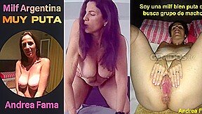Andrea Fama, milf argentina muy puta