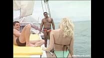 Lea De Mae Interracial MMF Hardcore Threesome with Gaping Anal