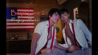 Yaoi Boys’ love, Asian college twinks have passionate sex through the night