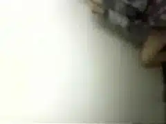 Brazilian coed riding penis in the toilet