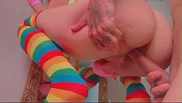 Cheerleader Rides His Dick With Her Huge Ass After Work