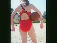 Crazy good asses in bathing costumes
