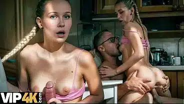 DADDY4K. Young blonde cheats on her boyfriend