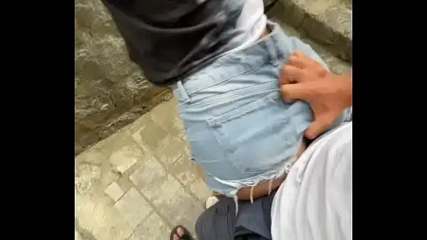 Flashing and Fucking in Tourist Old Town