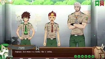 Game: Friends Camp, Way 2, Episode 39 – Walking around the city (Russian voiceover)