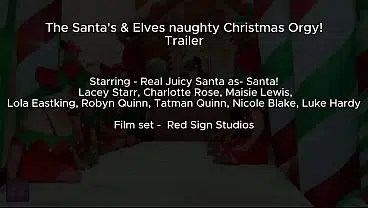 Its a Santas elves ORGY! Absolute Christmas filth