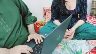 Laptop Repairing Man Drinking Milk Of Desi Girl Boobs Than Fucking In Her Ass Hole