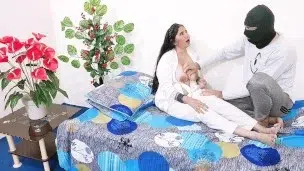 My Step Aunt Caught Me and She Started Romance and Sex With Me