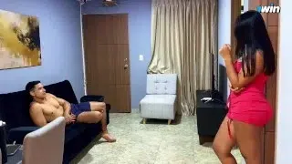 Seducing my best friend’s young stepson AngelCruzxx. We fuck fast before my friend catches us