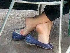 Shoeplay bailarinas azules