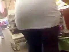 Spying Mature Big Bubble Butt – Ass – Candid Booty 23