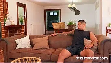 Stepbrother, I’ll wait for you in the pool with my best friend… and she wants anal sex!