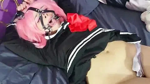 Submissive Teen 18+ Gets Her Tight Ass Stretched Out From Behind