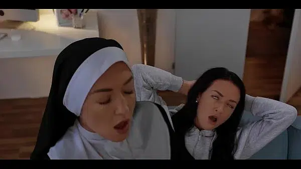 The horny and wild Zuzu is having a crazy fantasy, but her good and naughty Side are with her always to fuck her the best way