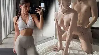 Hot Latina Babe Gets Fucked Hard After Workout