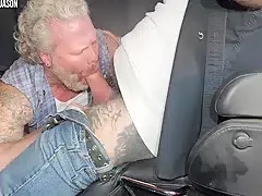 Jason Collins And Cain Marko – Motorcycle And Cigar Fuck