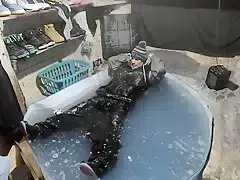 Wet skater boy david