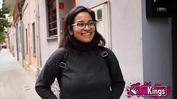 Amazing Latina with great tits Lana Villafuerte wants to make a new life in porn