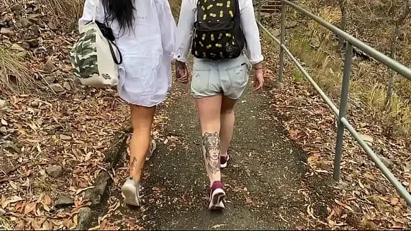 Aussies Girls Get Wild and Fuck Each Other in the Bush