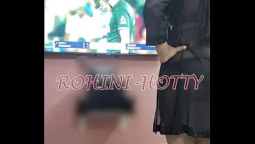 Celebration mood Tamil lady