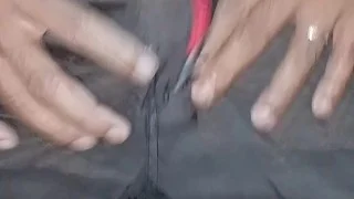 Chubbyboy masturbating before going to bed.