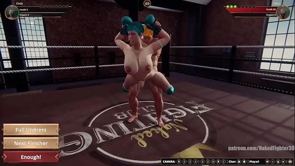 Cindy VS Vilkor [NF3D Mixed No Rules Combat Maledom]