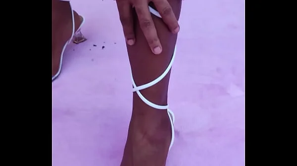 Cute girl likes to tease men