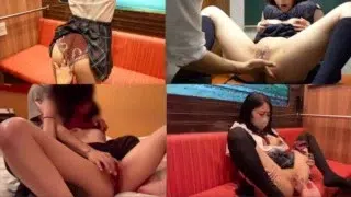 【清楚系JKのHな１日】登校中の電車、教室、帰りにホテルでエッチな絶頂まとめ♡　手マン　潮吹き　アヘ顔　喘ぎ声　コスプレ　制服　淫乱　超絶美女　美少女　巨乳　かわいい　個人撮影　素人　日本人　えむゆみ