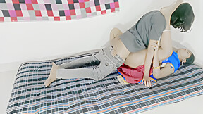 Fucked My College Girl When She Came For Project