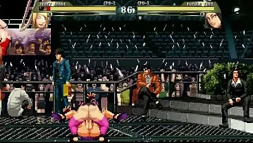 Futanari hentai game futa fighters . Cute shemale game ladies having sex