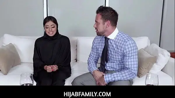 HijabFamily  –  Arab teen gets oral and rides