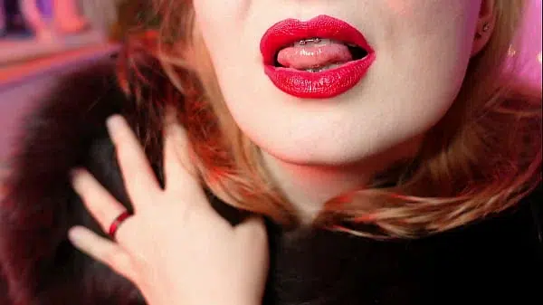 hot MILF in fur seduces you