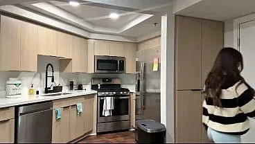 I have no choice but to fuck Nicole Doshi in every hole and position possible when I go to check the drain in her house