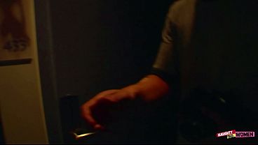 Mature babe gets picked up on the street and gets her shaved pussy banged hardcore