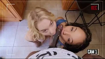 MOFOS – Blonde Bella Jane Teases The Repairman With A Steamy Solo Play Before Swallowing His Cock Deep