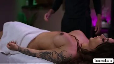 My masseur gives me a free extra service today