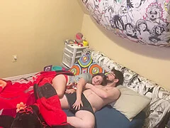 Real Passionate Amateur Couple Have Sex Before Bed (max & Cherry)