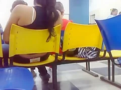 SDRUWS2 – PANTY THONG IN WAITING ROOM