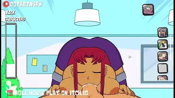 Starfire Full Scenes Creampie Compilation – Hole House Game [Rule 34, Hentai, Cartoon]