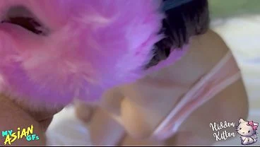 Tiny Kawaii Girl with Big Boobs BJ and Bang