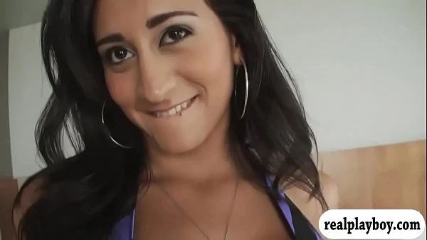 Two sexy babes pounded by hard man meat