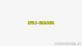 Video game night ends up with cum on titties – FunMovies