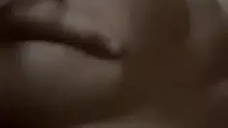 Bisexual is getting fucked from behind and moans