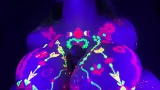 HENTAI TITFUCK CHALLENGE! Mind-blowing NEON COSMOTITS | LilyKoti