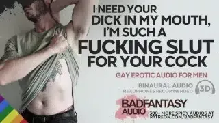 [M4M] Insanely Horny Boyfriend Can’t Hold Back From Pounding You Before Bed [Binaural] [Gentle Dom]