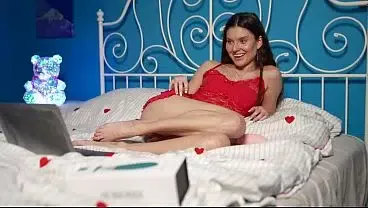Pussy play with new sex toy
