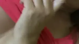 Several very exciting moments of a beautiful 58-year-old stepmother, happily receiving big cumshots