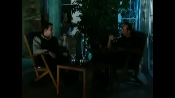 18 Year Old Polina Enjoys Two Men outside by the Pool