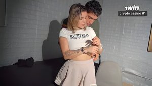 Beautiful Inmate At Medellin Prison Is Fucked By A Policeman With A Huge Cock – Melanie Caceres